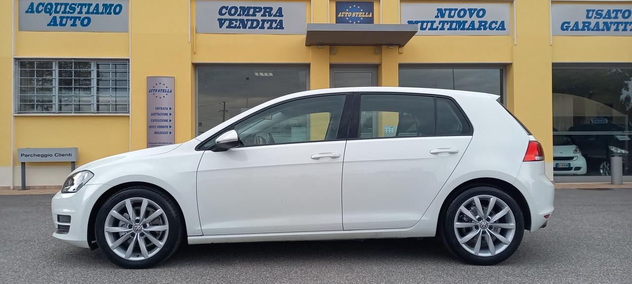 Volkswagen Golf 7 Allestimento Highline cc. 1.6 TDI Turbodiesel Manuale 5 Porte 5 Posti UTILIZZABILE X I NEOPATENTATI 2025...!!!!