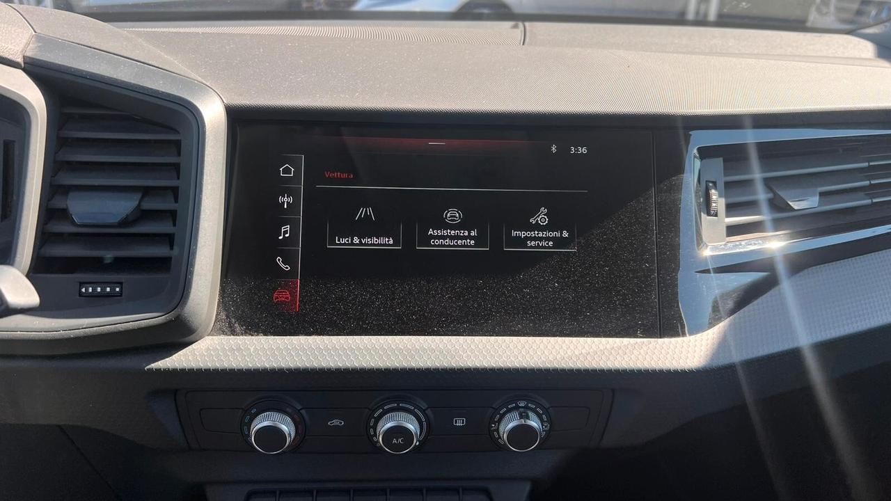 Audi A1 SPORTBACK 30 TFSI Advanced NEOPATENTATI DISTRIBUZIONE NUOVA UNICO PROPRIETARIO