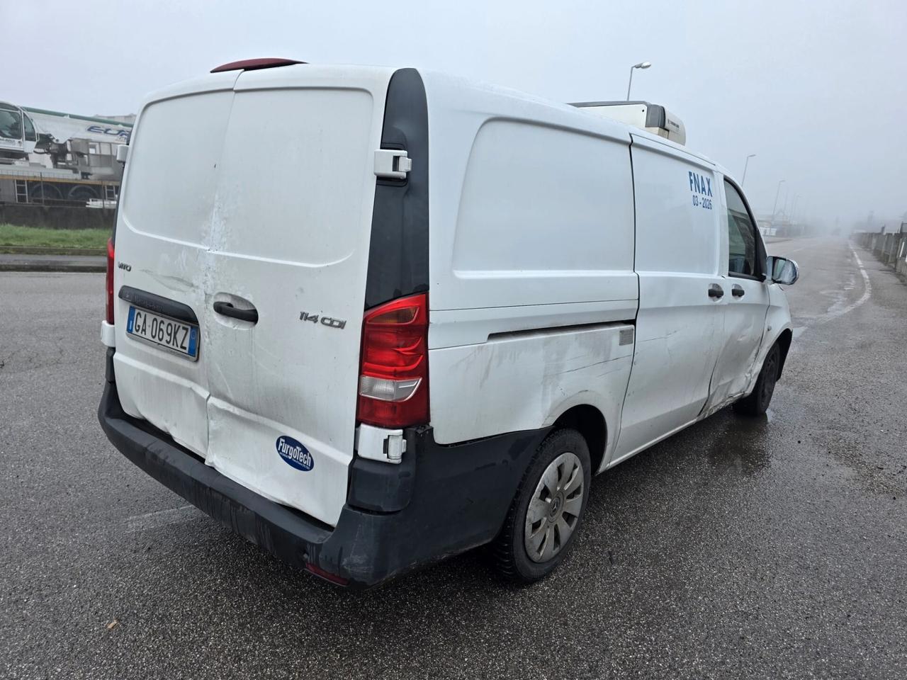Mercedes vito cella frigo