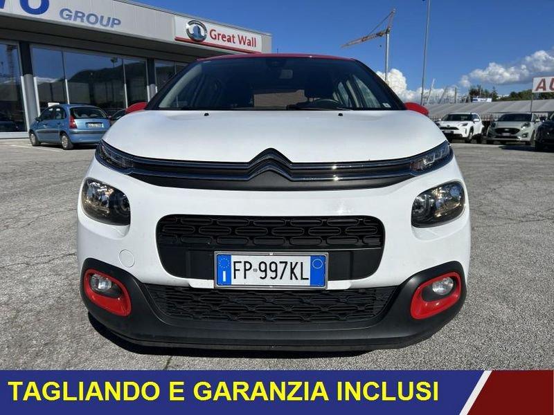 Citroën C3 PureTech 68 Feel INCLUSO TAGLIANDO E GARANZIA EUROPEA