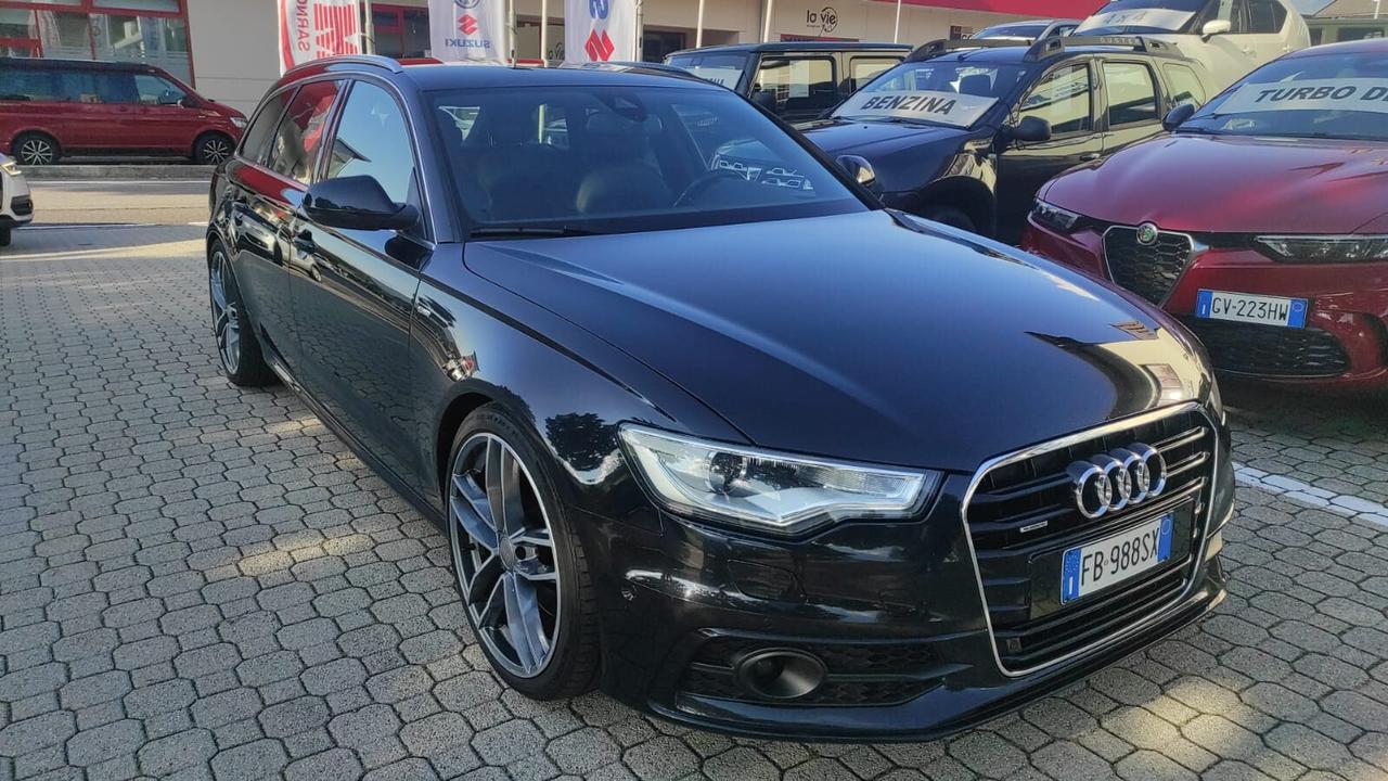 AUDI A6 3.0 TDI 245CV QUATTRO 4X4 S-LINE GANCIO TRAINO