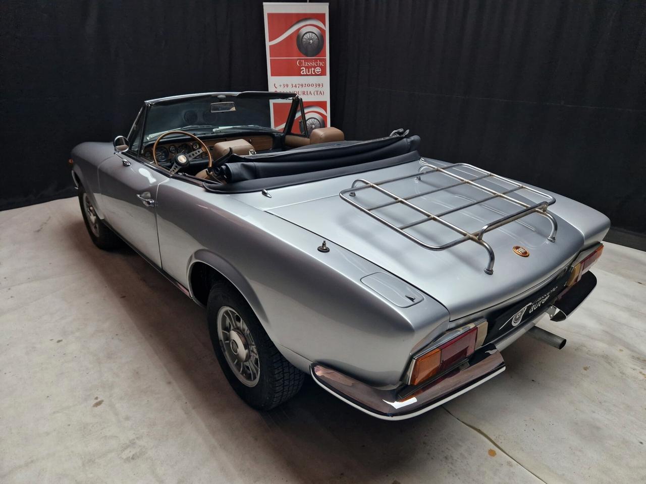 Fiat 124 Spider 1.8 certif. ASI con C.R.S