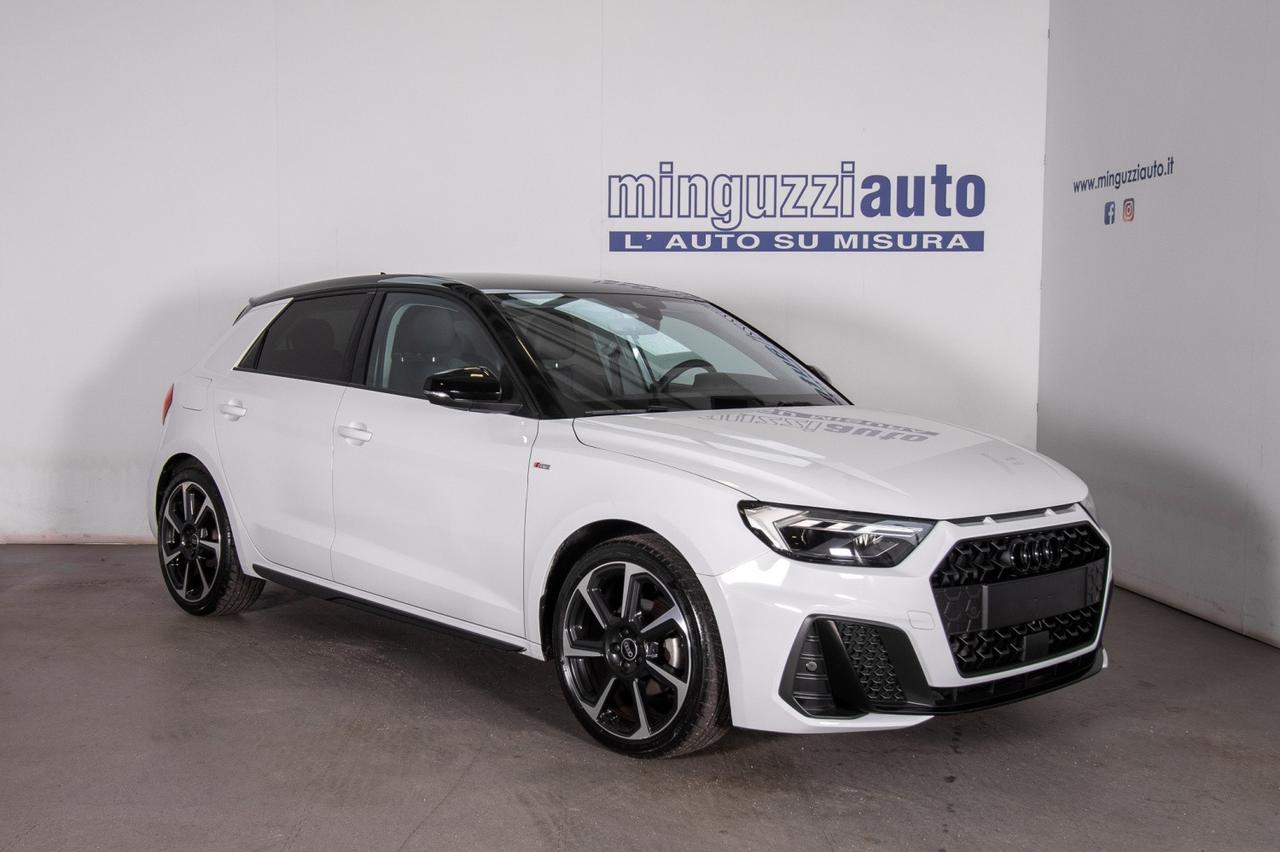 Audi A1 Sportback 30 Tfsi S Line S Tronic Identity Black