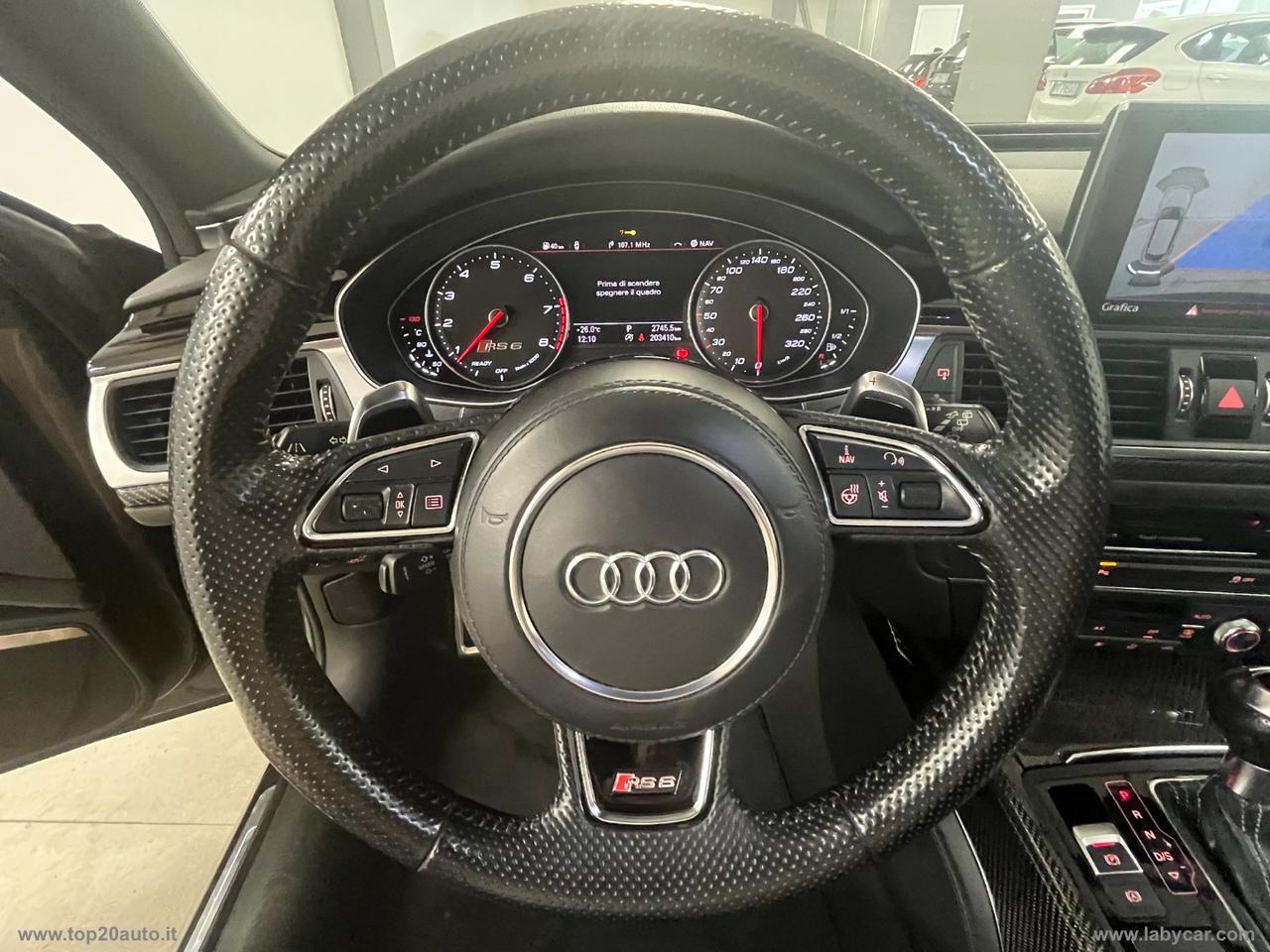 AUDI RS6 PERFORMANCE TETTO PELLE CARBOCERAMICI