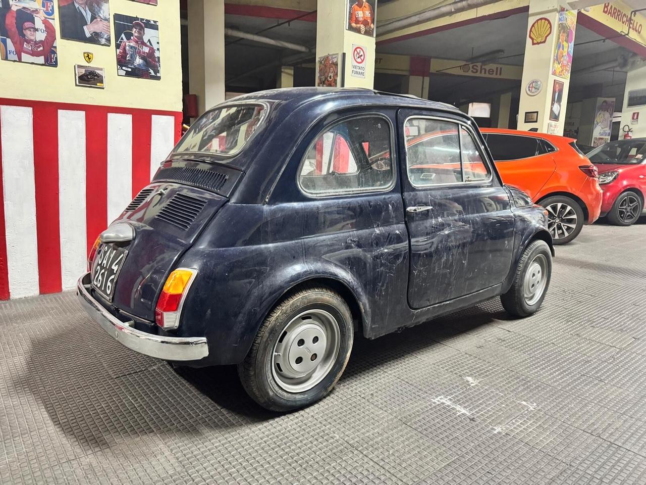 Fiat 500 L TARGA E DOC ORIG.INALE - 1969