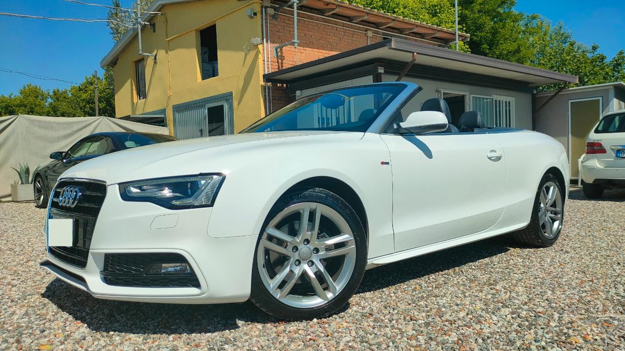 Audi A5 Cabrio 2.0 tdi S-Line 177cv Multitronic 135k KM