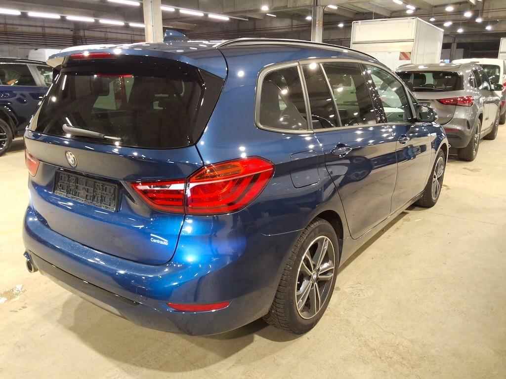 BMW 216D GRAN TOURER 116CV 6M. SPORT LINE ( FARI LED - PELLE - AMBIENT LIGHTS - CRUISE - NAVI - PDC - TELECAMERA POST. - CERCHI 17 )