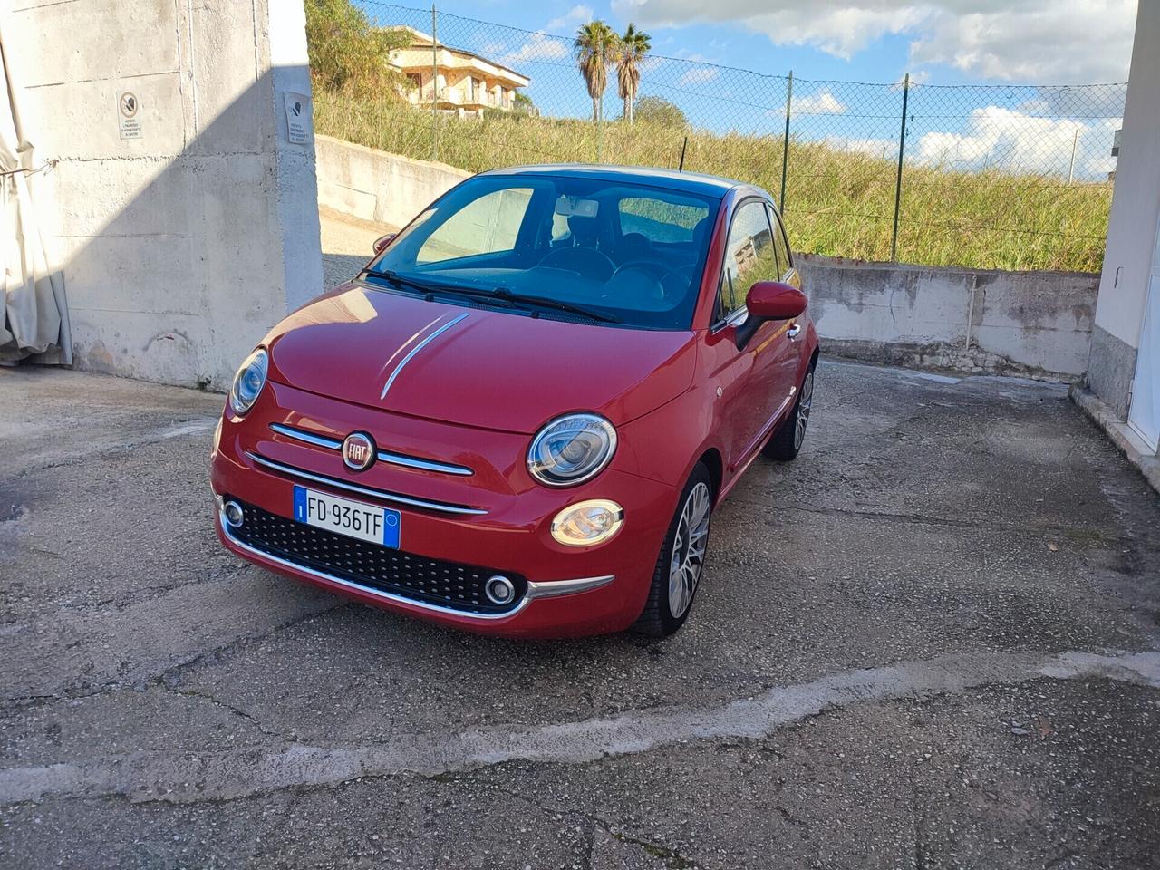 Fiat 500 1.2 Riva -TETTO PANORAMICO-