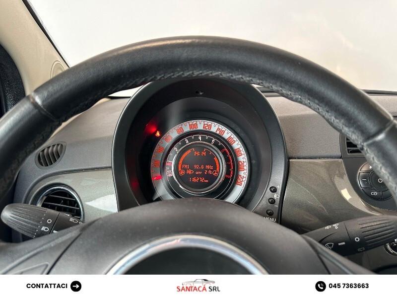 Fiat 500 1.2 GQ Tettuccio Panoramico & Sensori
