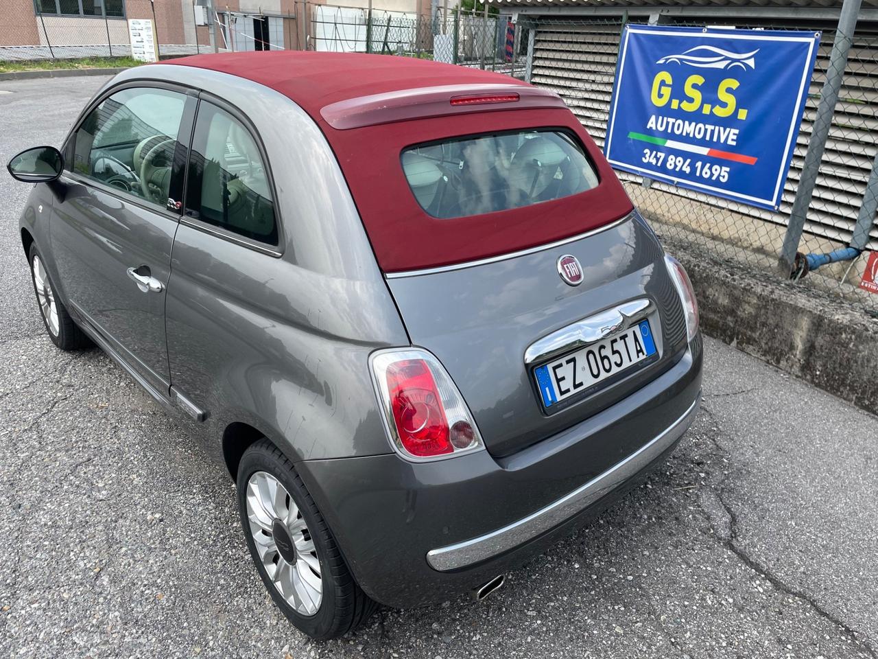 Fiat 500 Cabriolet Lounge 1200 benz.