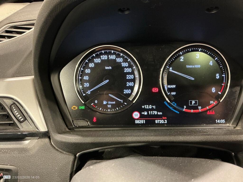 BMW X1 16D 115CV STEPTRONIC S-DRIVE BUSINESS ADVANTAGE ( CRUISE - NAVI - PDC )