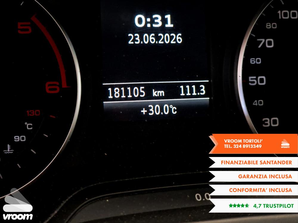 AUDI A3 3ª serie A3 SPB 1.6 TDI clean diesel A...