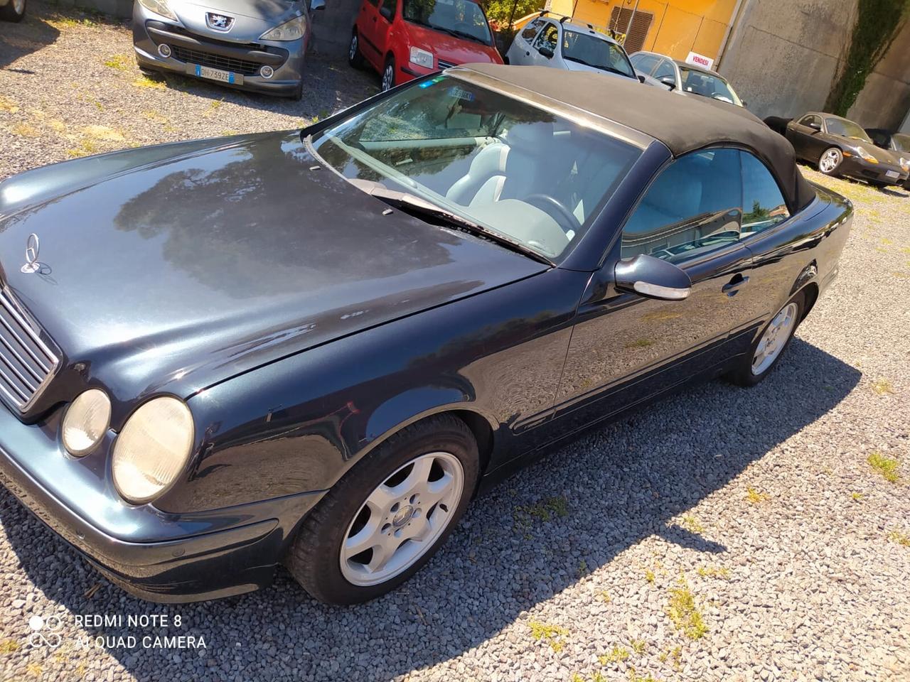 Mercedes-benz CLK 230 Kompressor cat Cabrio Avantgarde Evo