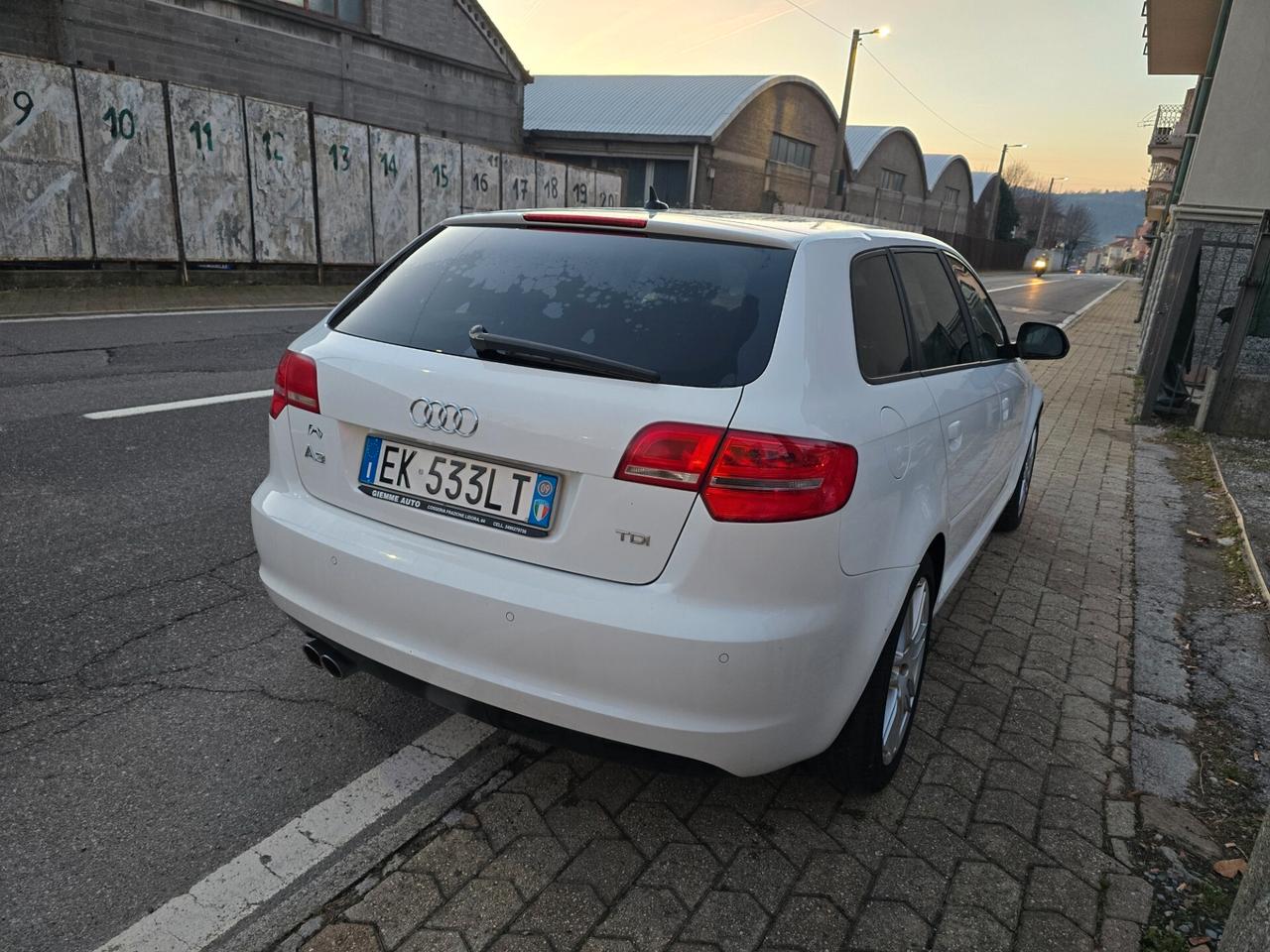 Audi A3 2.0 TDI 140CV GANCIO TRAINO EURO5