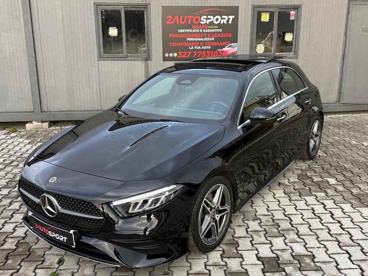 MERCEDES BENZ CLASSE A 180 2024 DIESEL TETTO FULL UNICOPROPRIETARIO TAGLIANDI MERCEDES BENZ