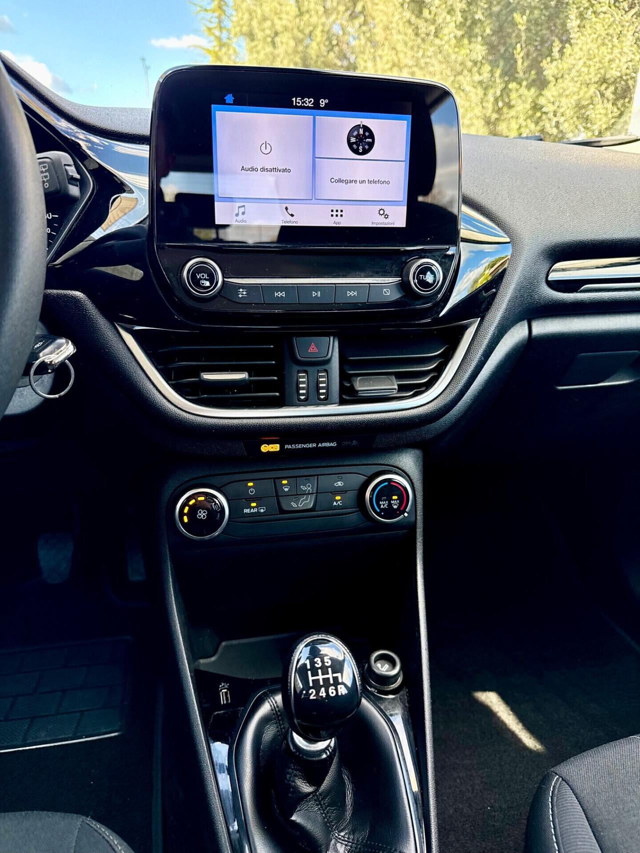 Ford Fiesta 1.5 TDCi 5 porte,Schermo Touch,Bluetooth,Cruise,ecc.