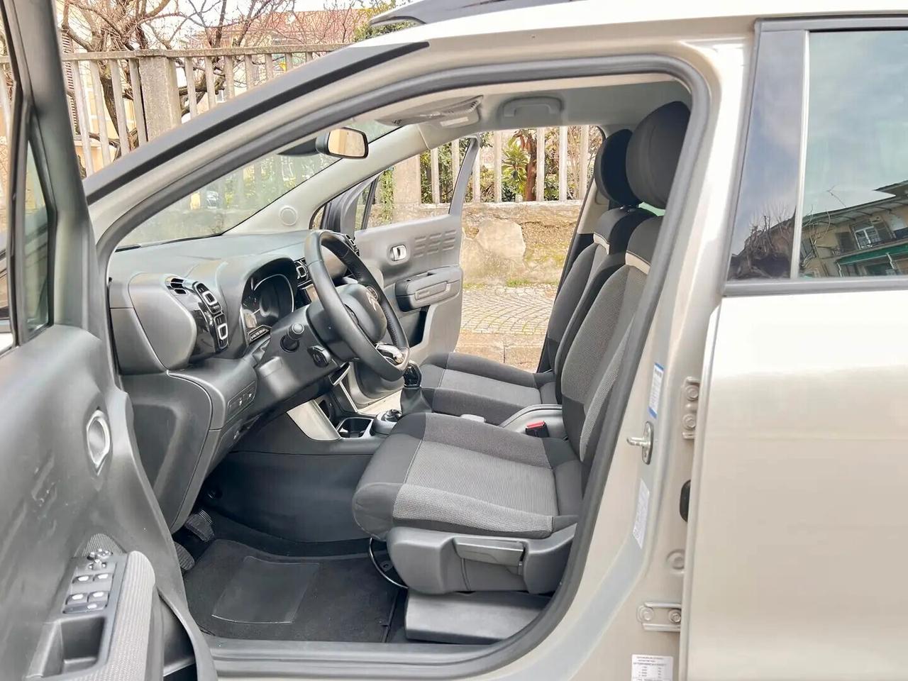 Citroen C3 Aircross 1.2 PureTech 82cv E6 Shine KM CERT-NAVI-SENSORI-BT