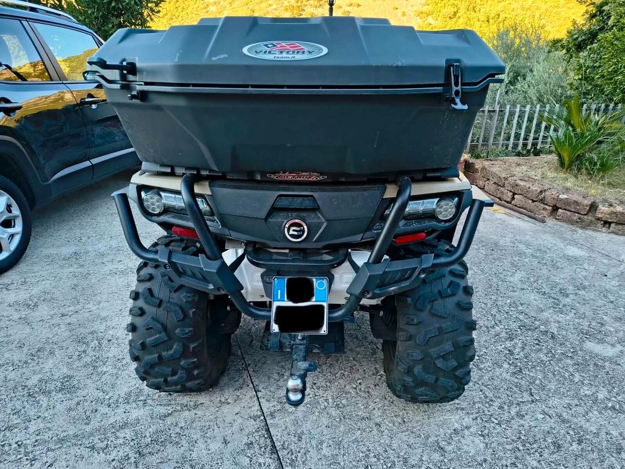 QUAD 4X4 Cf Moto 1000 OVERLAND GANCIO VERRICELLO