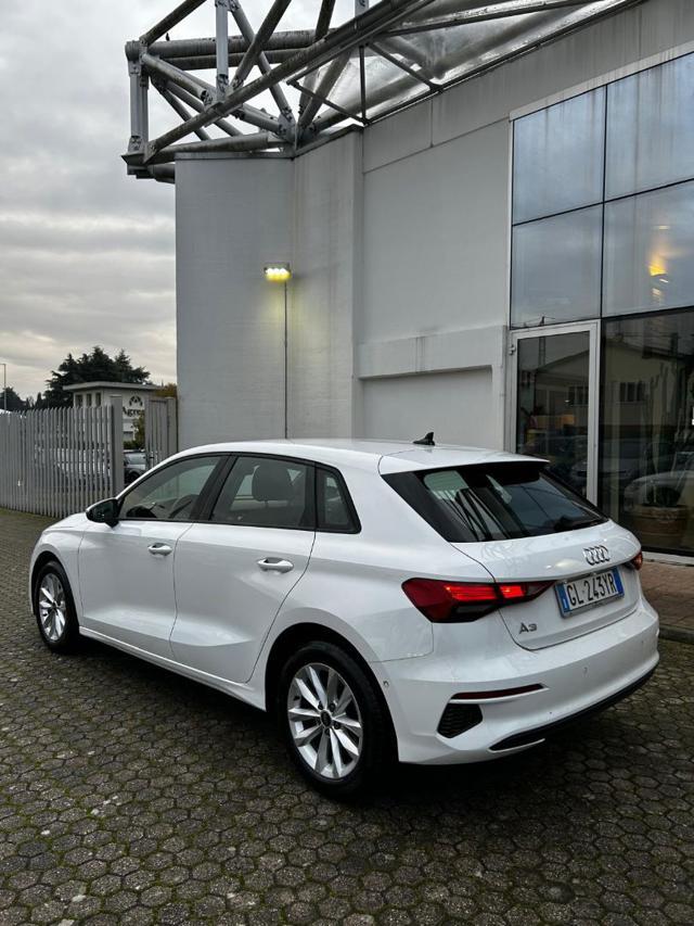 AUDI A3 SPB 30 TFSI Business NEO PATENTATO