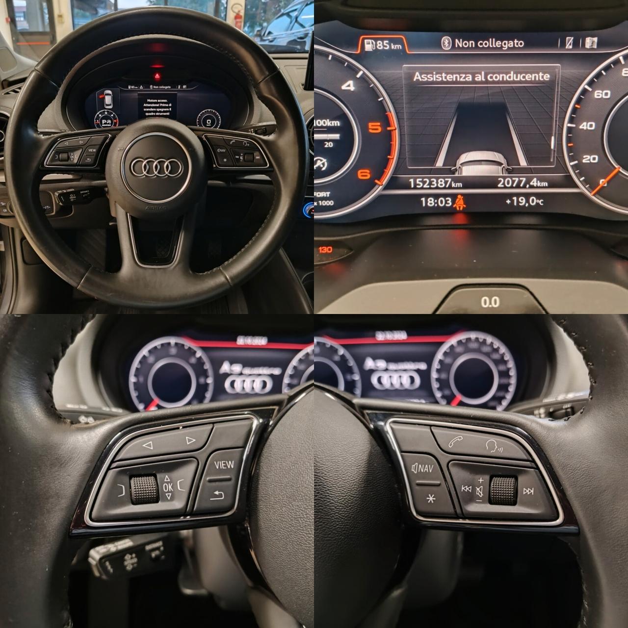 AUDI A3 2.0TDI quattro S-LINE S-tronic - 2019