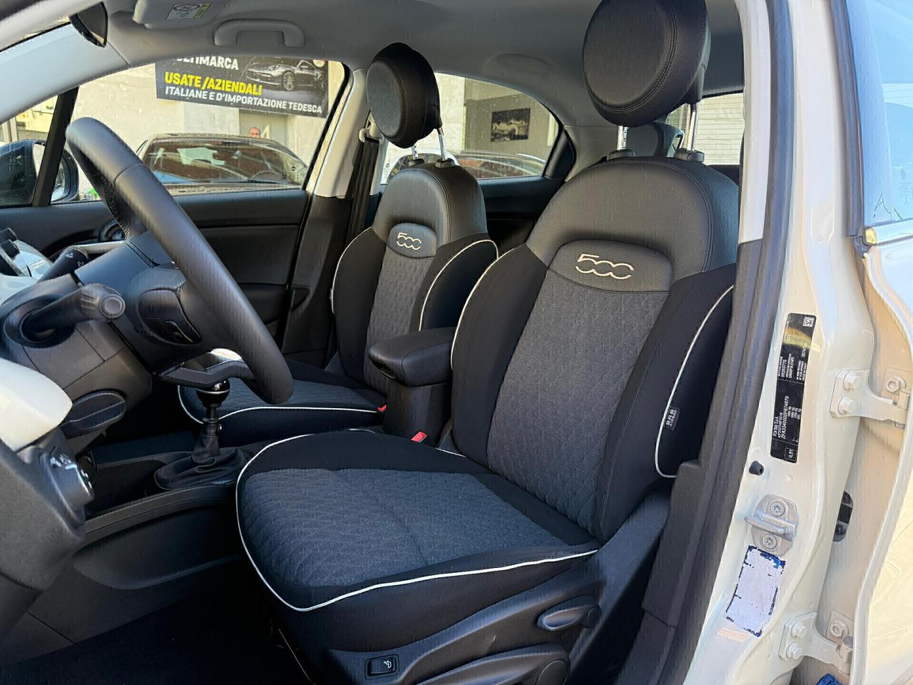 Fiat 500X CROSS 1.3MJT BICOLOR PERLA/NERO-NAVI-CAMERA-ANTICOLLISIONE