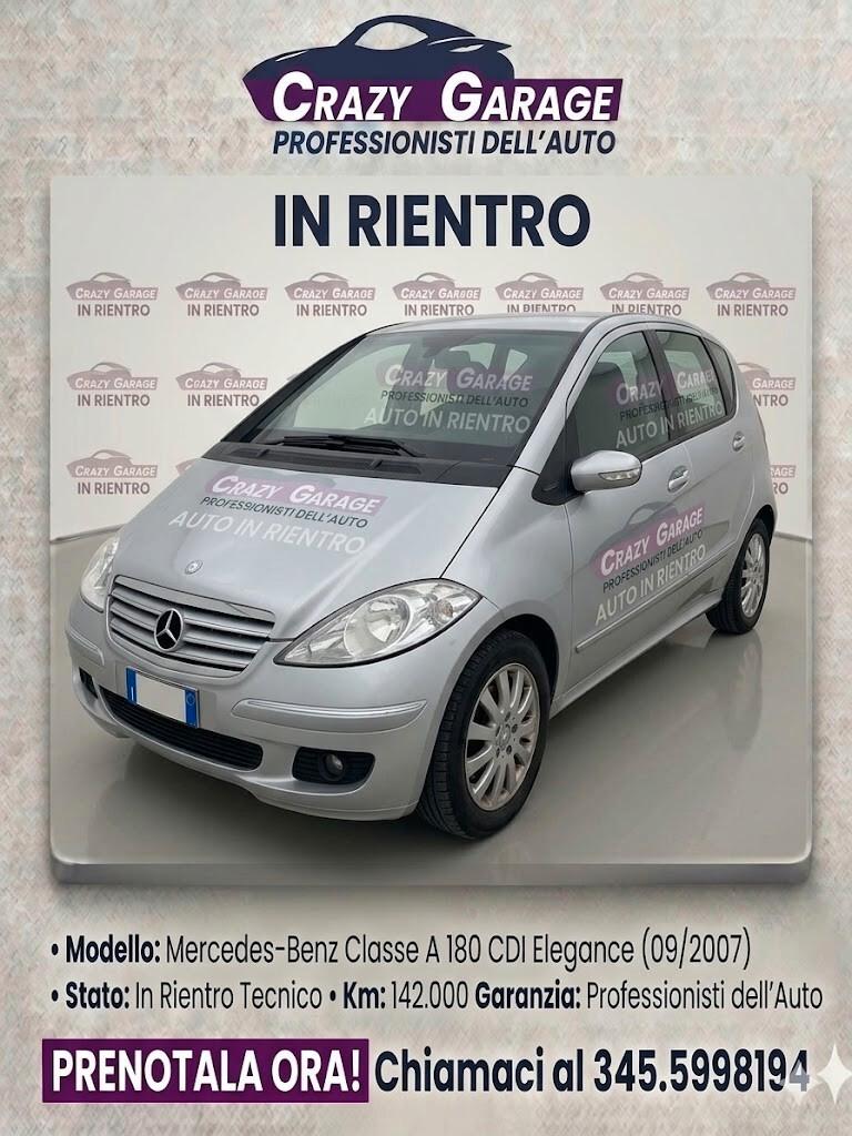 Mercedes-benz A 180 CDI Elegance