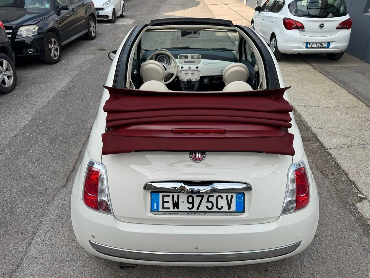 Fiat 500 C 1.2 Lounge*EURO6*NEOPATENTATI