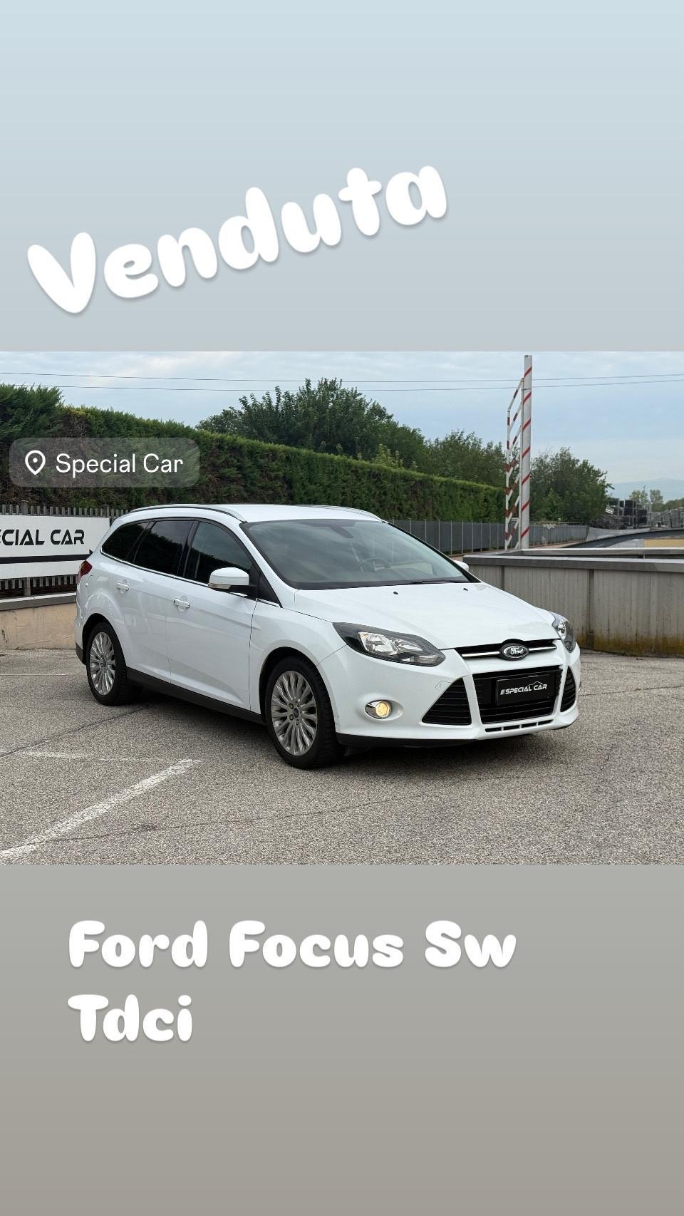 Ford Focus 1.6 TDCi 115CV SW Titanium "OTTIMA-UNIPROPRIETARIO"
