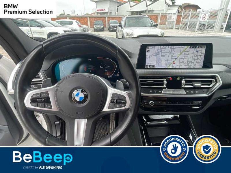 BMW X3 XDRIVE20D MHEV 48V MSPORT AUTO