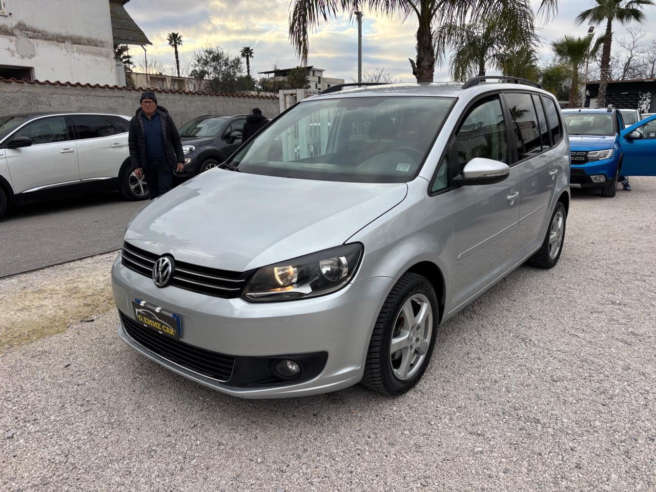 VW TOURAN 1.6TDI 105CV 7 POSTI 150.000KM
