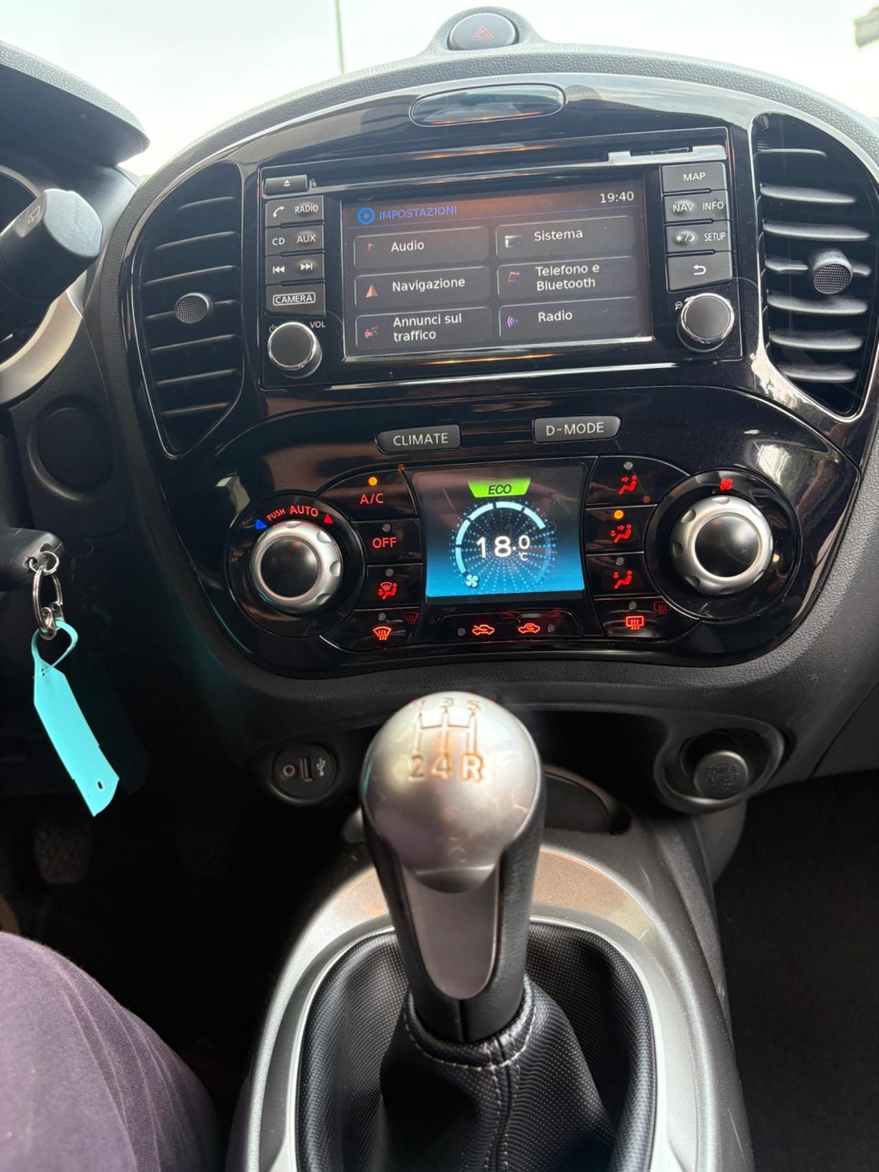 Nissan Juke anno 2019/.1.6 benzina/ GPL km 73 mila
