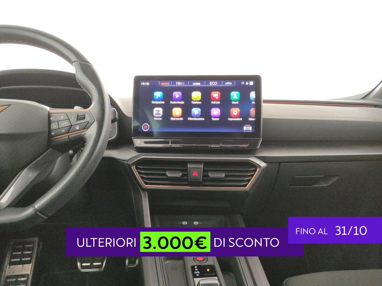 Cupra Formentor 1.4 e-hybrid vz 245cv dsg