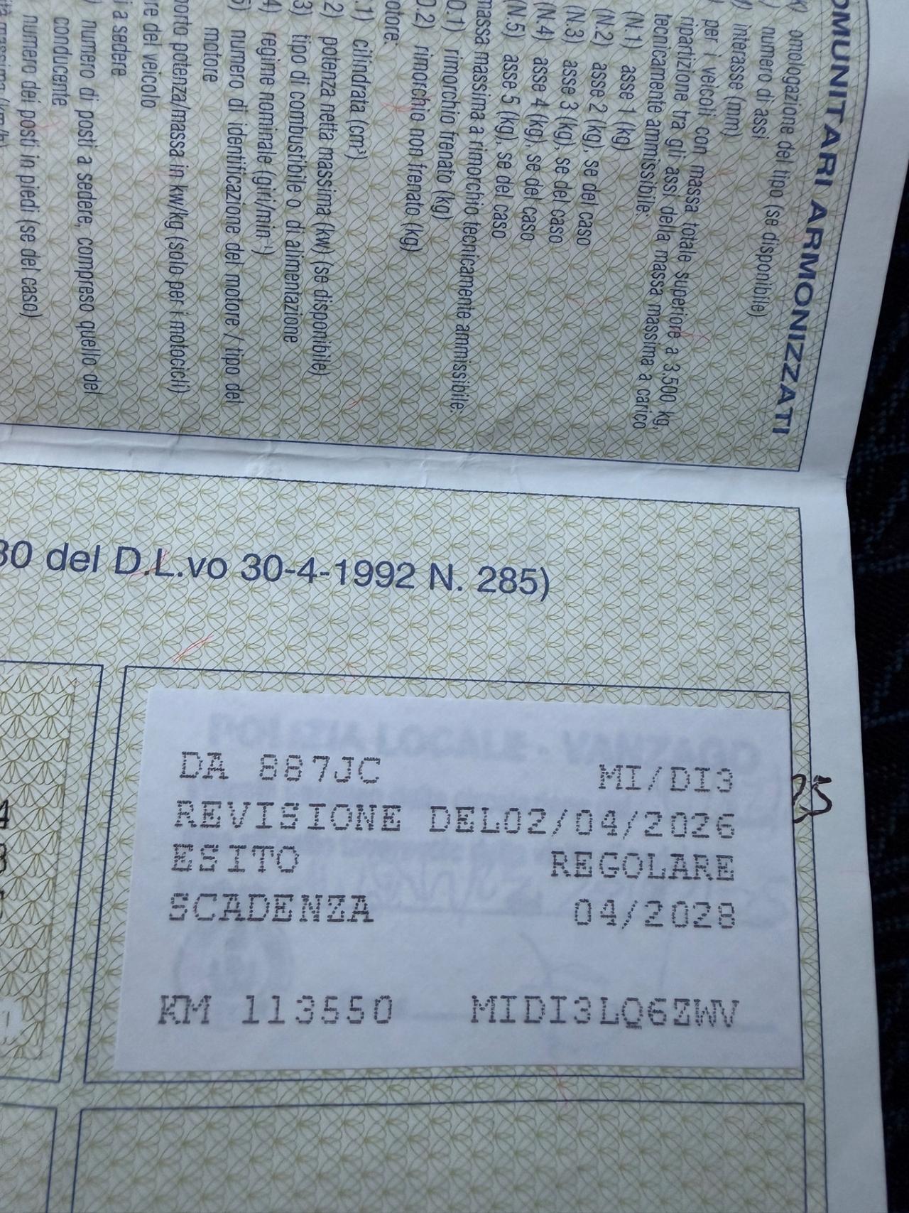 Renault Clio 1.2 benzina euro4 113.000km uni prop