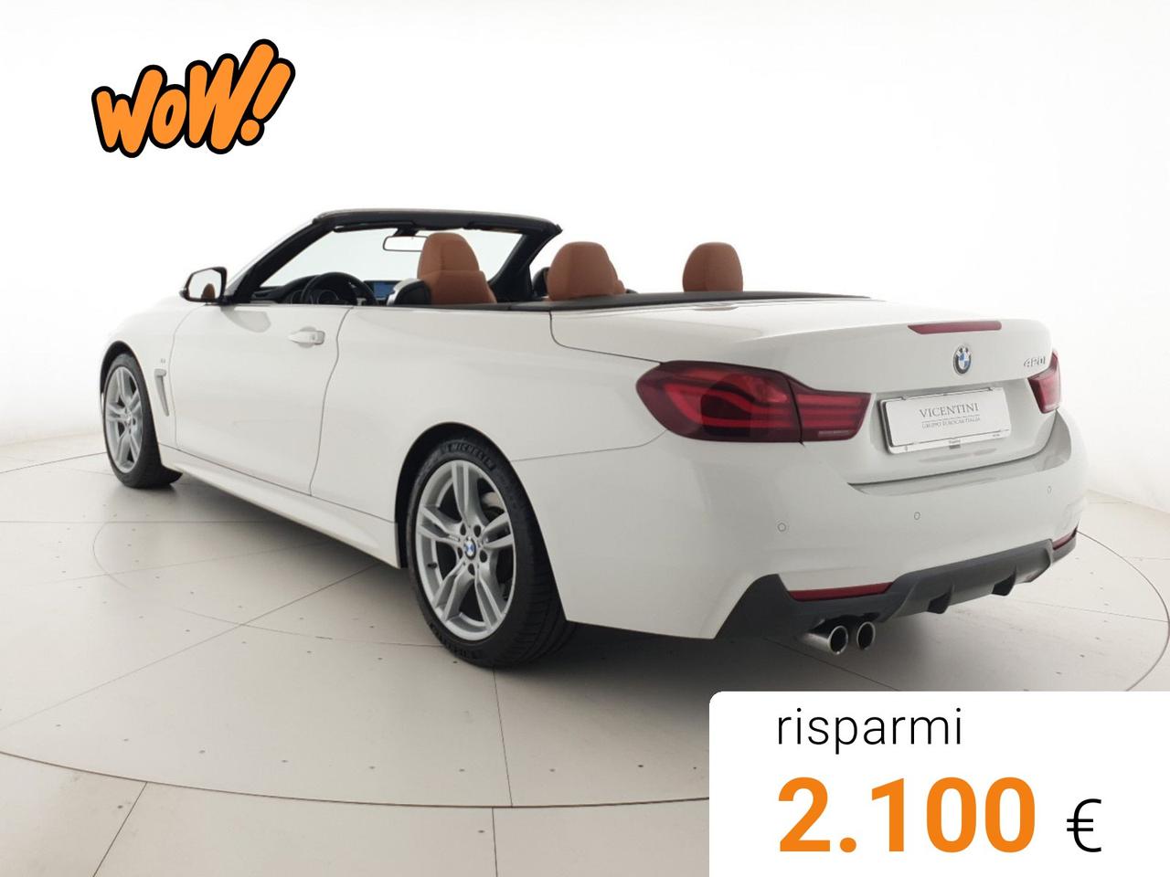 BMW Serie 4 420i cabrio msport auto