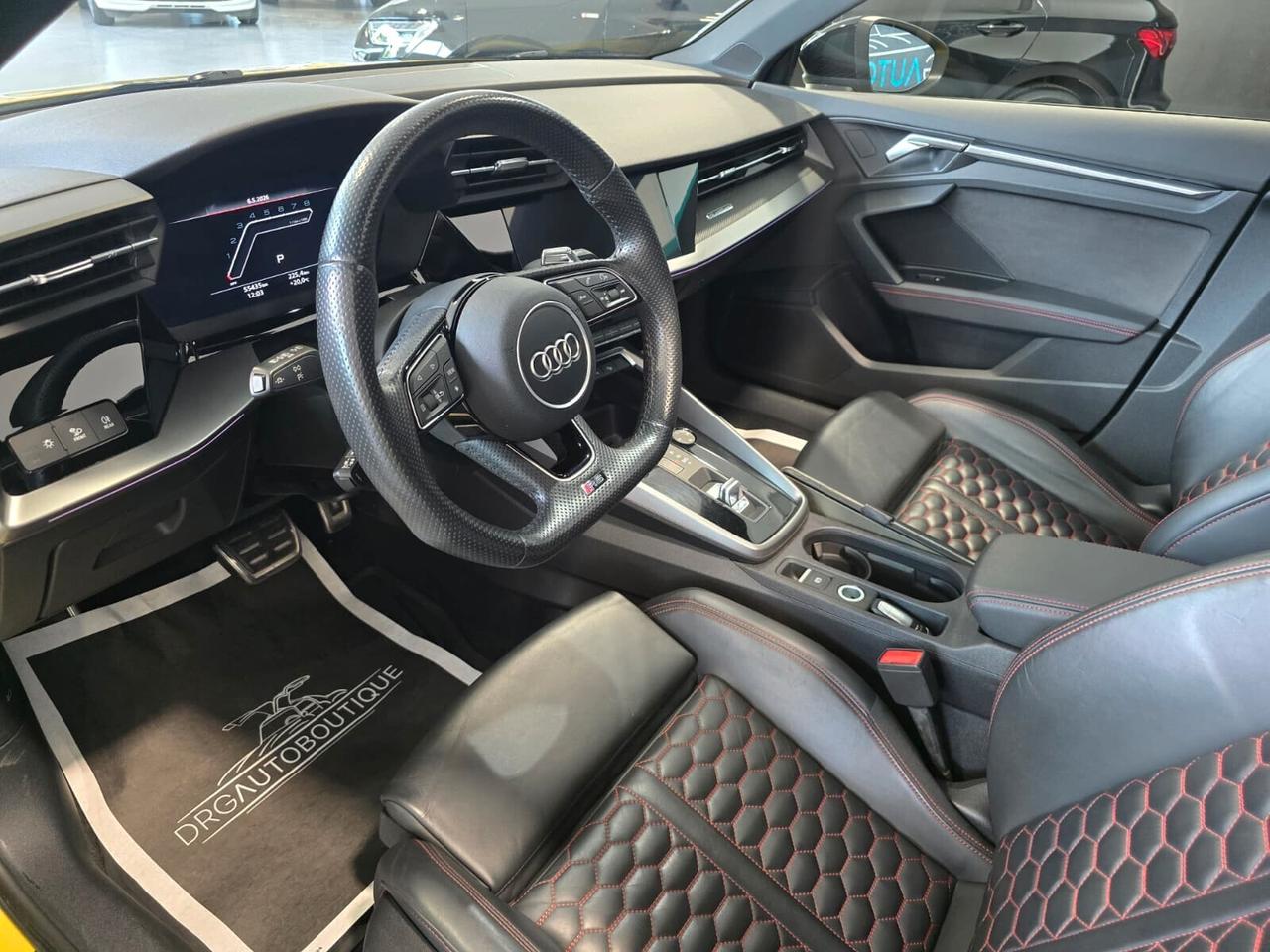 Audi RS3 SPB GIALLO PITONE/TETTO/SCARICHI