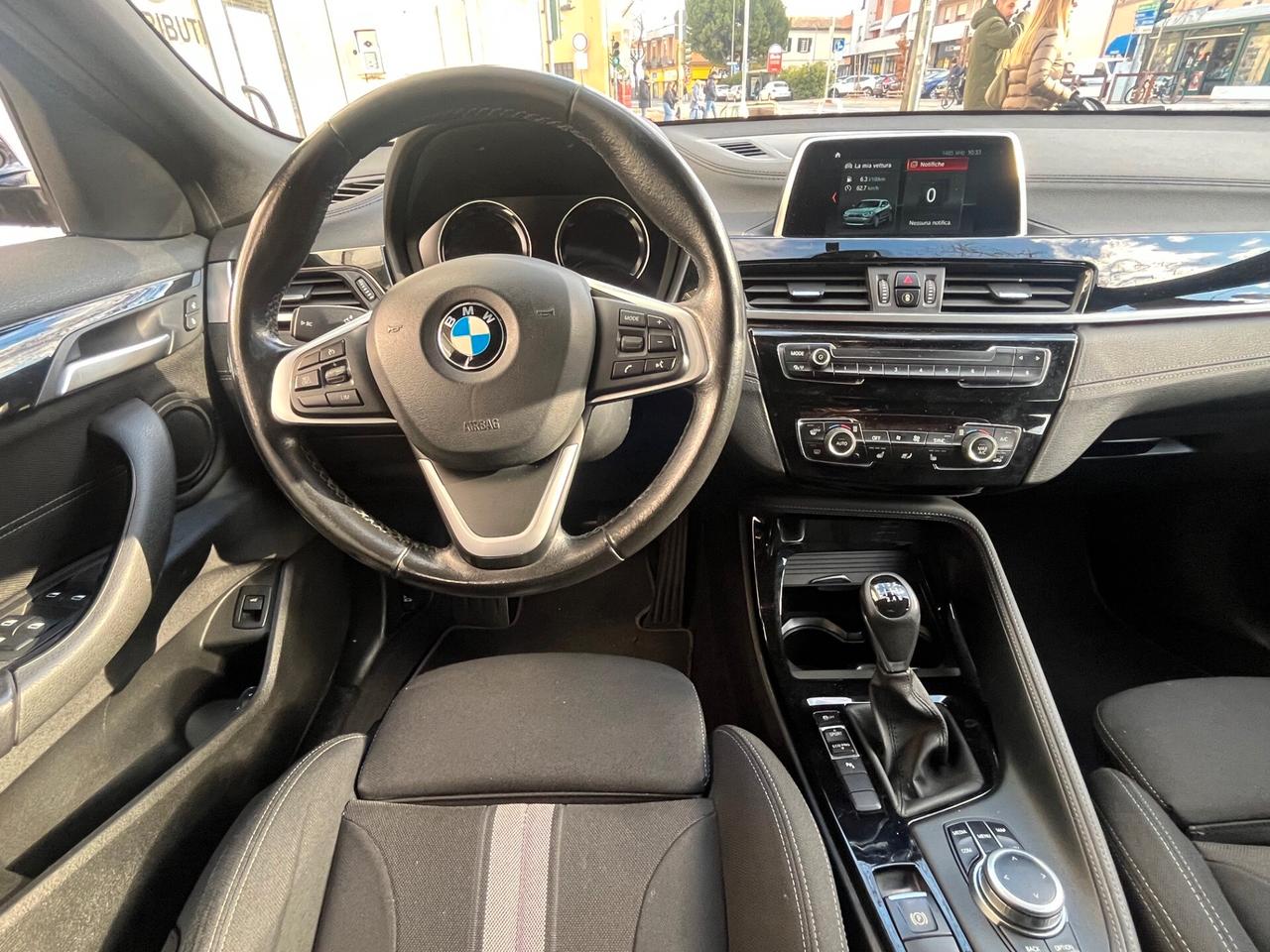 BMW X2 S-DRIVE 1.8 d 150CV BUSINESS SPORT NAVI CERCHI GARANZIA 24 MESI