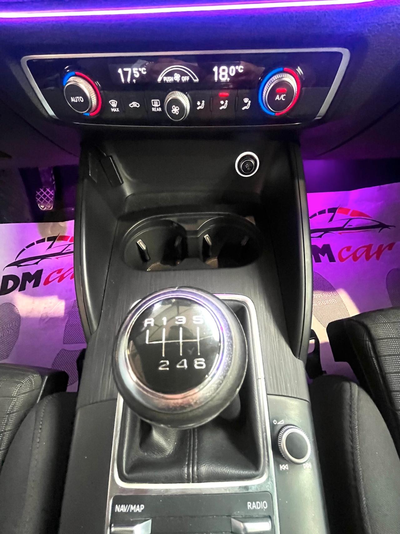 AUDI A3 CABRIO 1.6 TDI 116 CV SPORT NAVI CERCHI DA 18 CAMBIO 6 SPEED KM CERTIFICATI LUCI AMBIENTE OK NEOPATENTATI