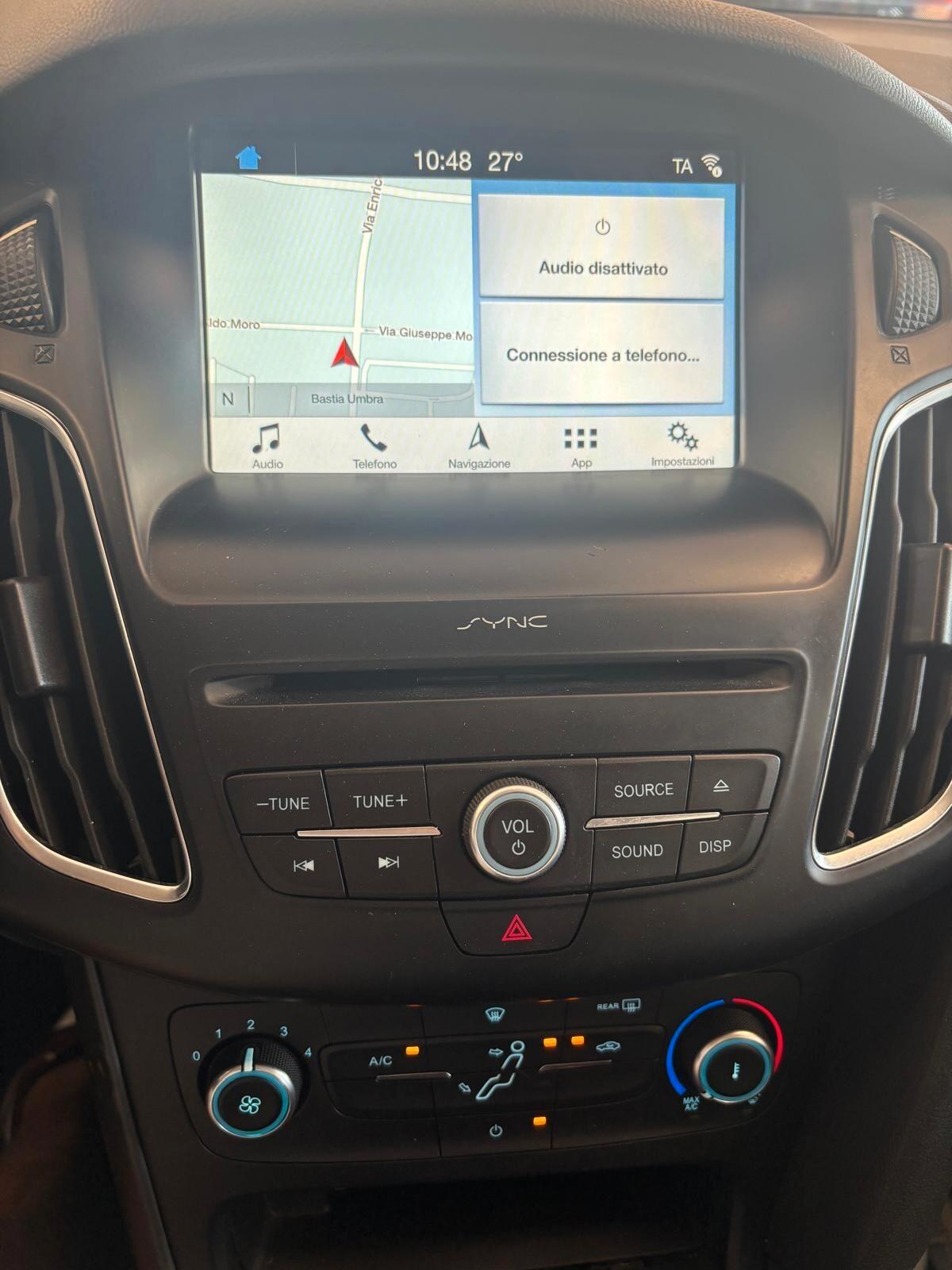FORD FOCUS ANNO 2018 DS 1.5 ADATTA NEOPATENTATI KM 121 mila