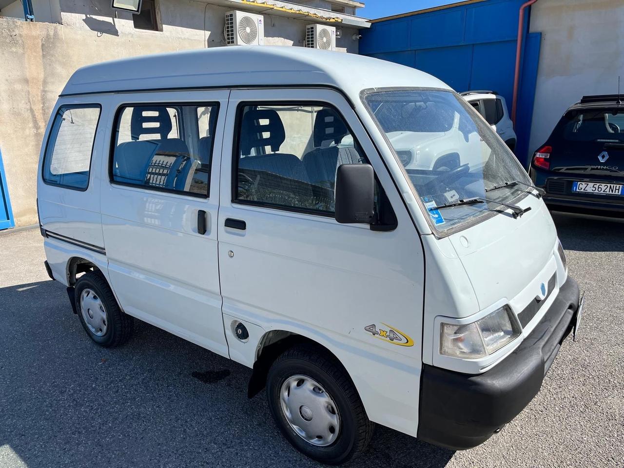 Piaggio porter 4 posti- 4x4-1.3 benz-2000
