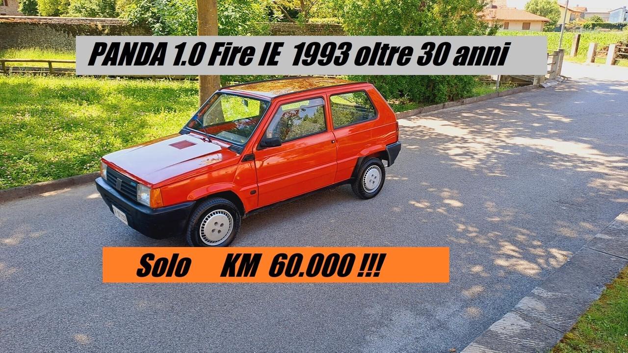 Fiat panda 1.0 IE fire SOLO 60.000 KM !! NO BOLLO ASSICURAZIONE RIDOTTA