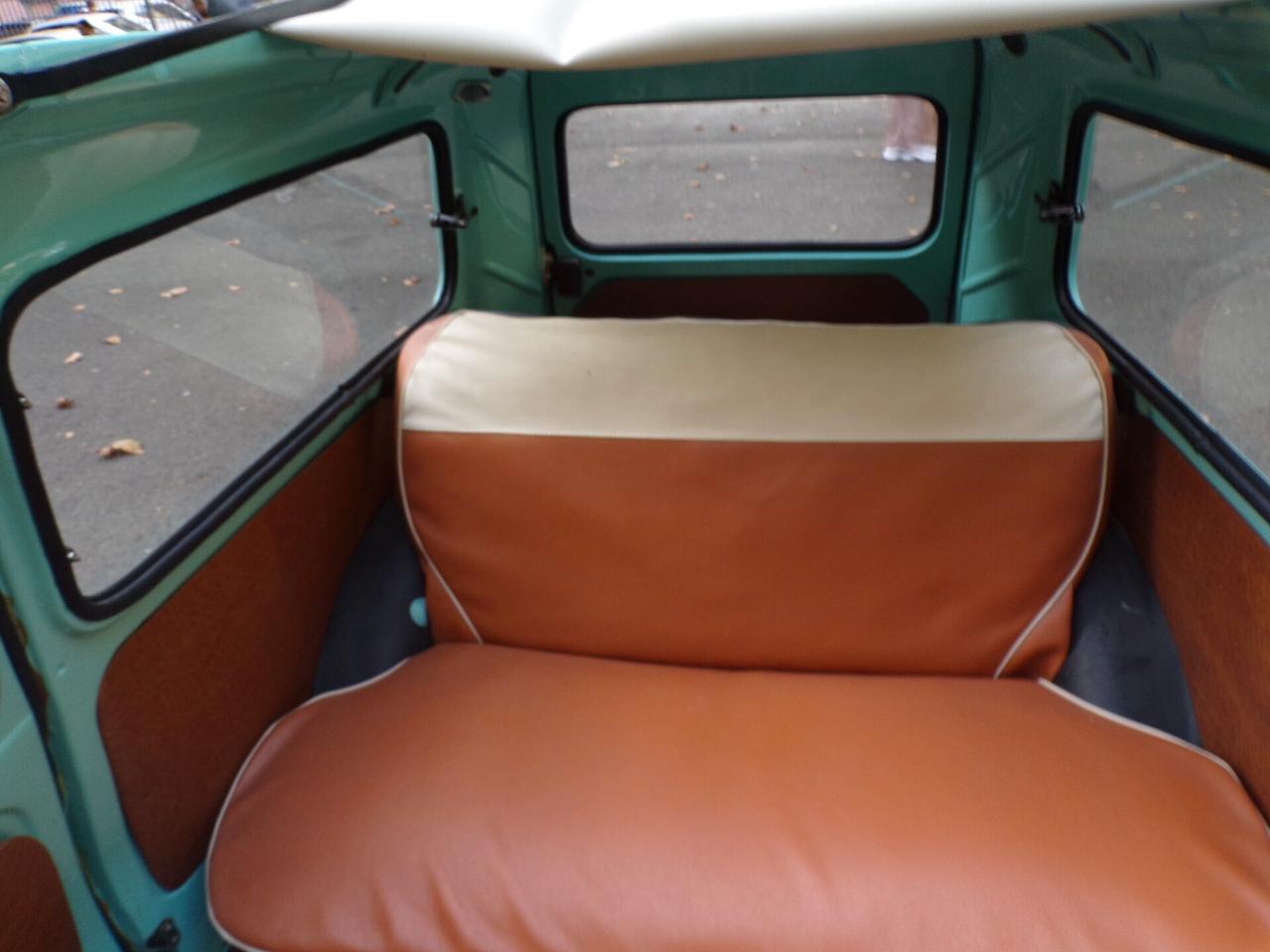FIAT Autobianchi 500F - GIARDINIERA - ESEMPLARE UNICO - ISCRITTA ASI - LIBRETTO ORIGINALE