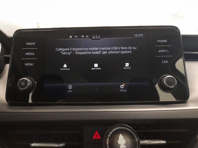 Škoda Kamiq 1.0 TSI 110cv Ambition