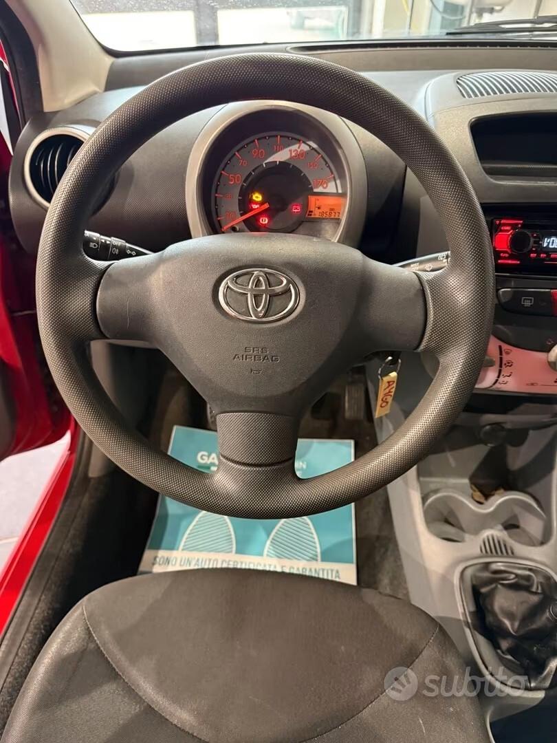 Toyota Aygo 1.0 -5 PORTE - UNICO PROPRIETARIO