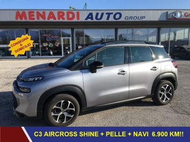 Citroën C3 Aircross PureTech 110 Shine 6.900 KM * PELLE + NAVI