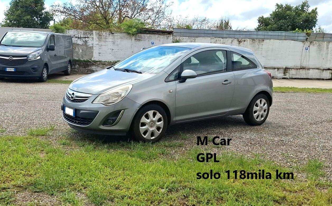 Opel Corsa 1.2 85CV 3 porte GPL-TECH b-color