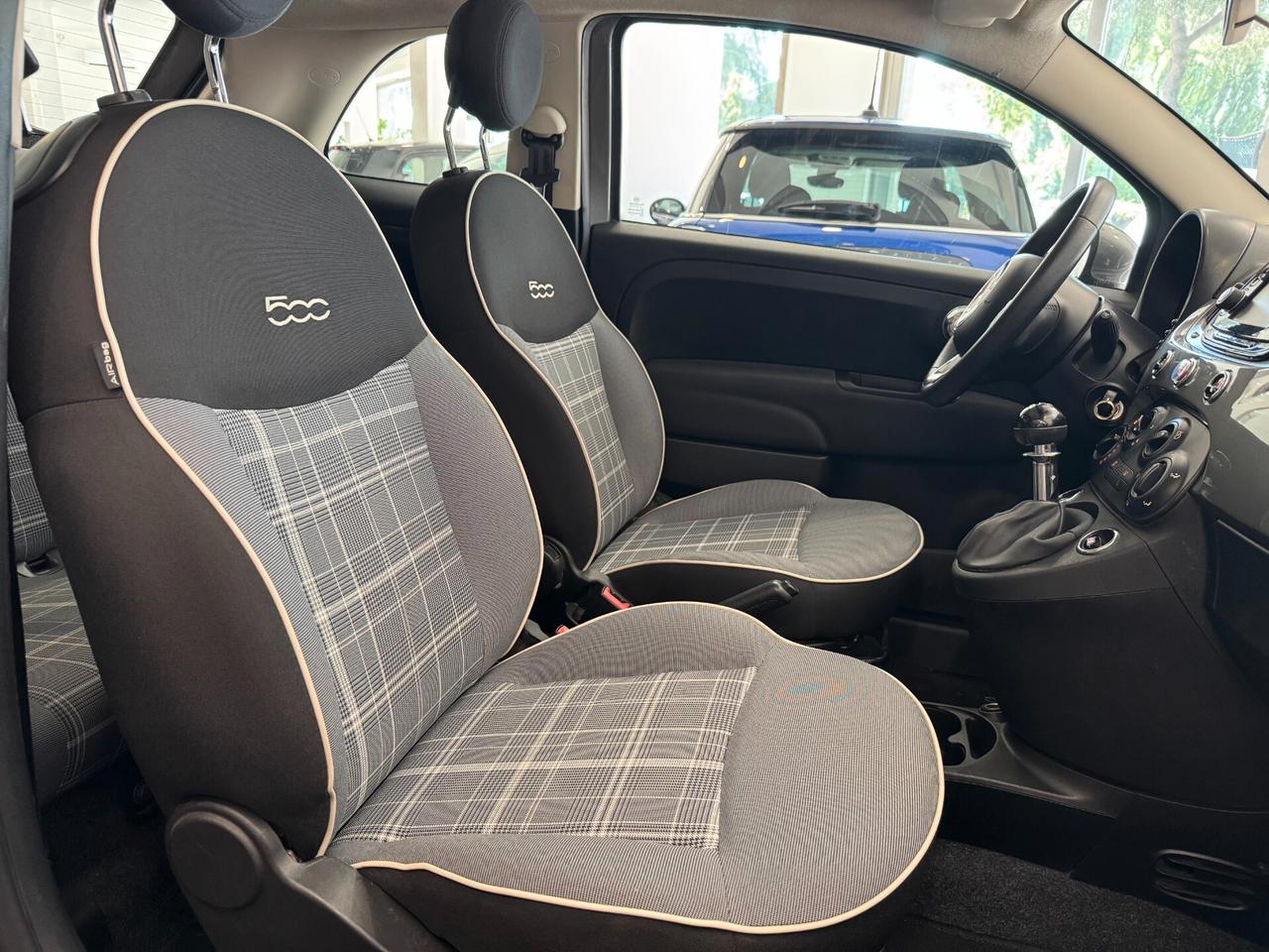 Fiat 500 1.2 Lounge 69cv-ITALIANA-UNICO PROPRIETARIO-TAGLIANDI