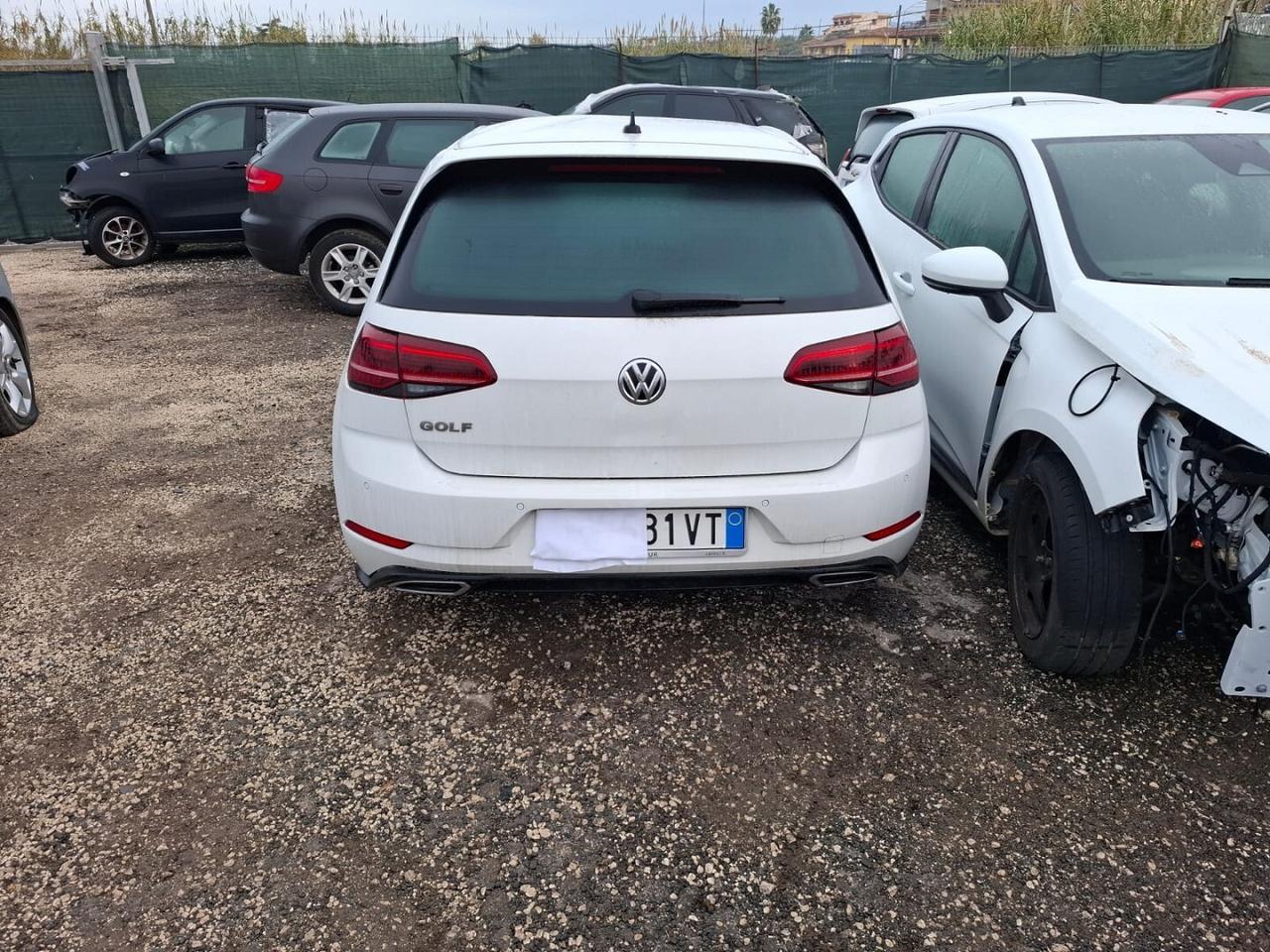 GOLF 7 DSG 2019 SINISTRATA MARCIANTE EURO6