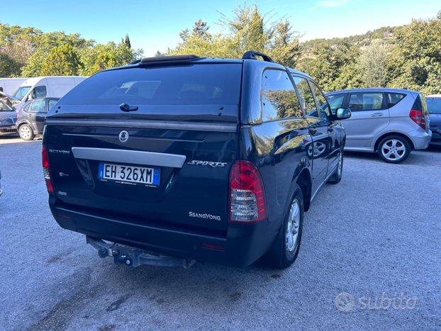 Ssangyong Actyon Sport doppia cabina Gancio Traino