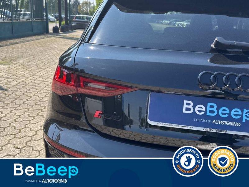 Audi A3 RS3 SPORTBACK 2.5 TFSI QUATTRO S-TRONIC