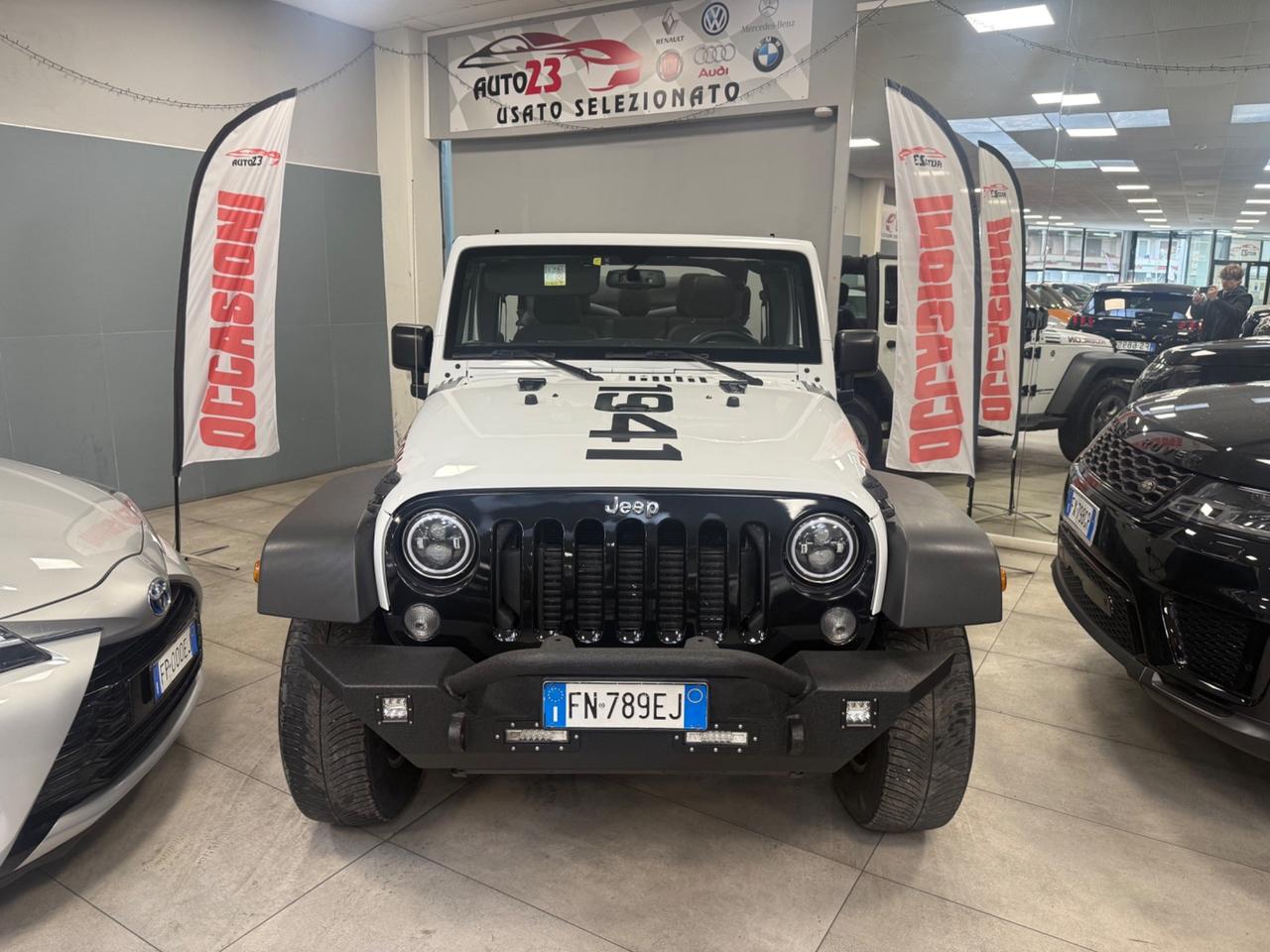 Jeep Wrangler 2.8 CRD DPF Rubicon Auto Soft Top Lungo